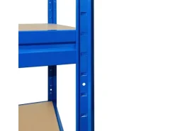 Karat Weitspannregal Schwerlastregal Blau Traglast 1200 kg 200 x 150 x 80 cm* Schwerlastregal