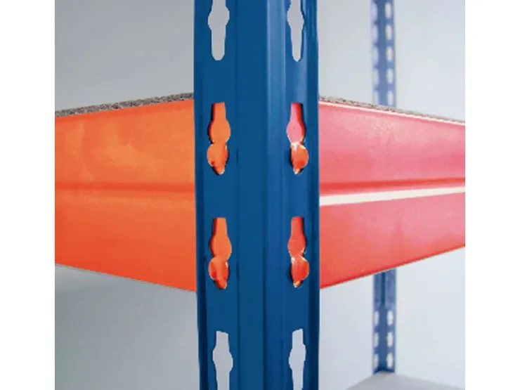 Karat Weitspannregal Schwerlastregal Blau-Orange Traglast 1200 kg 200 x 150 x 60 cm* Schwerlastregal
