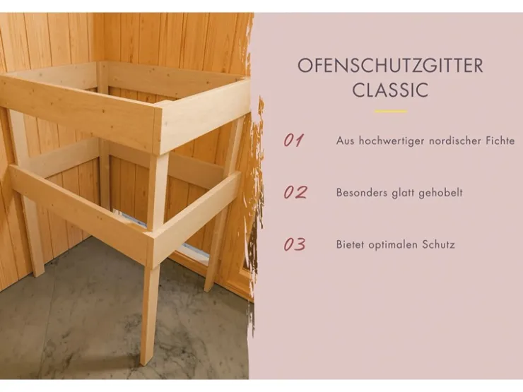 Karibu Saunahaus Seros 3 Anthrazit/Anthrazit* Sitzbänke