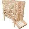 Promadino Kartoffelhorde Natur 44 cm x 96 cm x 81 cm