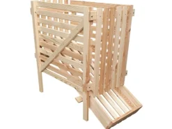 Promadino Kartoffelhorde Natur 44 cm x 96 cm x 81 cm