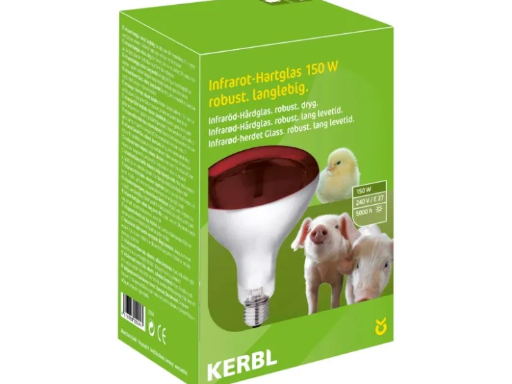 Kerbl Hartglas-Infrarotlampe 250 W* Terraristik|Kleintierbedarf