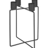 Kerzenhalter Midnight Mystery 10,5 cm x 10,5 cm Schwarz* Ostern