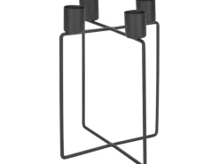 Kerzenhalter Midnight Mystery 10,5 cm x 10,5 cm Schwarz* Ostern