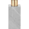 Kerzenhalter Modern Antique 10 cm x 4,5 cm x 4,5 cm Weiß-Grau* Ostern