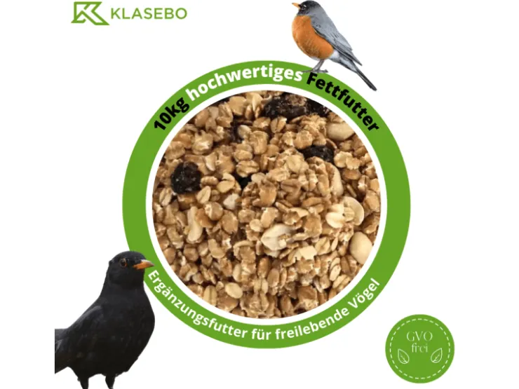Klasebo Fettfutter 10 Kg Vogelfutter* Vogelbedarf