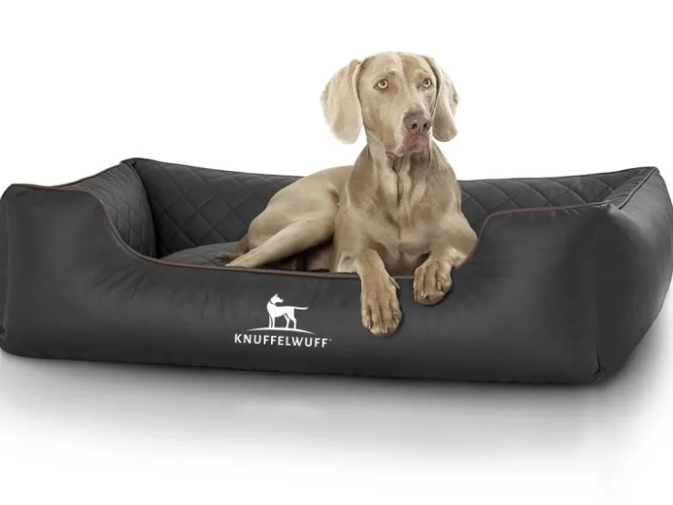 Knuffelwuff Hundebett Milan Kunstleder XXL 120 x 85cm* Hundebedarf