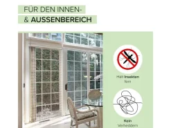 Kobolo Türvorhang Insektenschutz Perlenvorhang AMBER 72 Stränge 90x200 cm* Türvorhänge|Insektenschutz