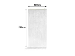 Kobolo Türvorhang Perlen Perlenvorhang DIAMOND 80 Strängen 100x210cm* Türvorhänge