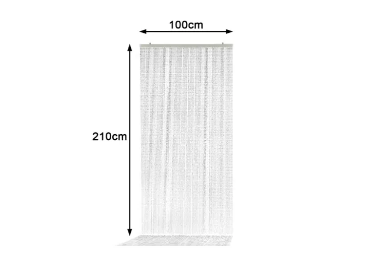 Kobolo Türvorhang Perlen Perlenvorhang DIAMOND 80 Strängen 100x210cm* Türvorhänge