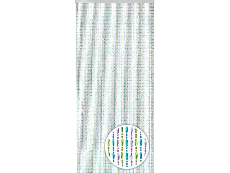 Kobolo Türvorhang Perlenvorhang Dekovorhang RAINBOW 90x200 cm