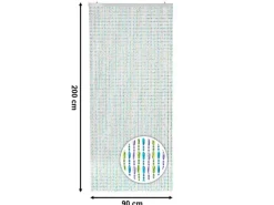 Kobolo Türvorhang Perlenvorhang Dekovorhang RAINBOW 90x200 cm