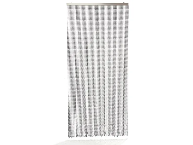 Kobolo Türvorhang Perlenvorhang Dekorationsvorhang NERO 72 Stränge 90x200cm* Türvorhänge