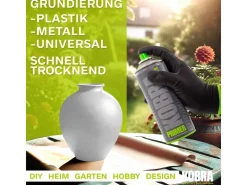 Kobra DIY Grundierspray 400ml Metall Primer Acryl Grundierung