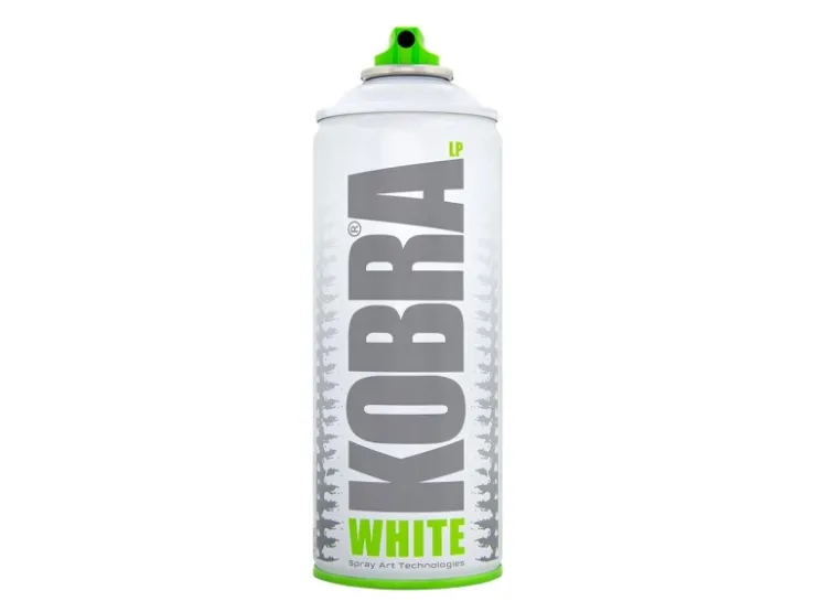 Kobra LP Buntlack Spray 400ml Weiss Matt* Sprühlacke|Weißlacke