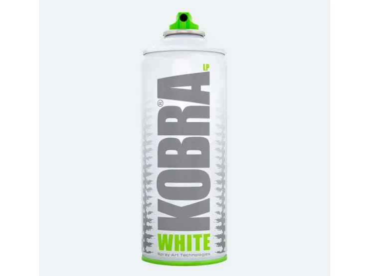 Kobra LP Buntlack Spray 400ml Weiss Matt* Sprühlacke|Weißlacke