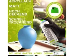 Kobra LP Buntlack Spray Pastell 400ml Eis Matt* Sprühlacke|Buntlacke