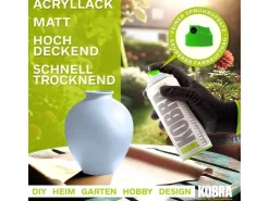 Kobra LP Buntlack Spray Pastell 400ml Hell Matt* Sprühlacke|Buntlacke