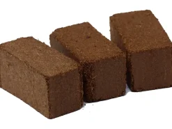 Proflora Kokosfaser Ziegel mini - Bodengrund für Terrarien, Insektarien - 3er Set (3 x 2)