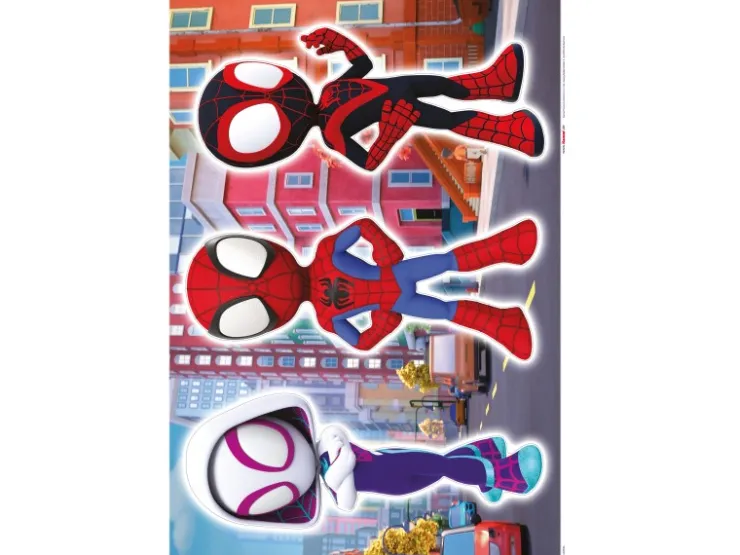 Komar Deko-Sticker Spiderman Trio