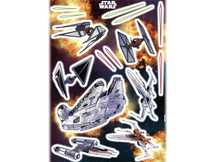 Komar Deko-Sticker Star Wars Spaceship 50 cm x 70 cm