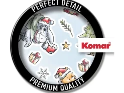 Komar Deko-Sticker Winnie Pooh Christmas 50 cm x 70 cm