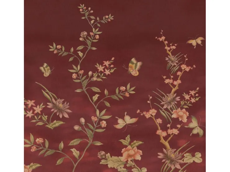 Komar Fototapete Blumen Rot 250 x 250 cm 611192