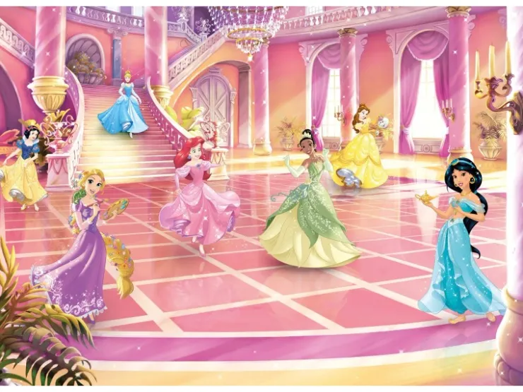Komar Fototapete Princess Glitzerparty 368 x 254 cm* Fototapeten