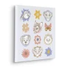 Komar Keilrahmenbild Disney Classics Flowerheads Beige
