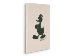 Komar Keilrahmenbild Disney Donald Duck Stamp Grün