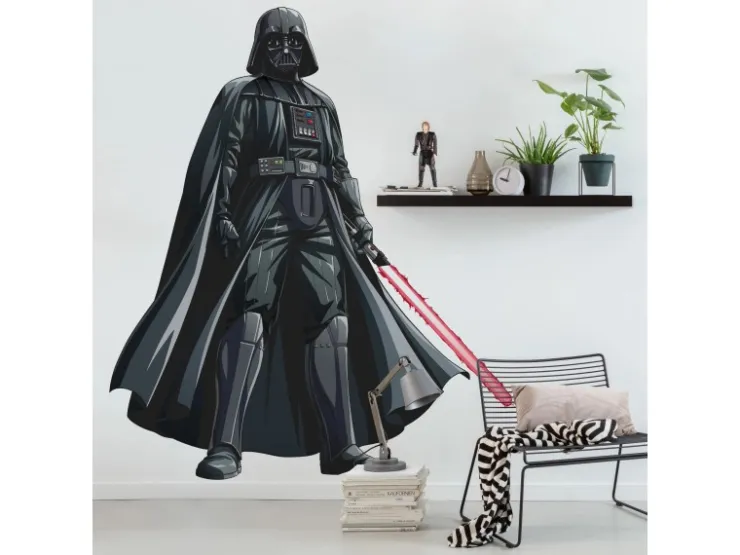 Komar Selbstklebende Fototapete Vlies Star Wars XXL Darth Vader 127 x 200 cm* Wandtattoos