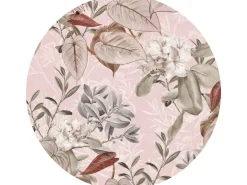 Komar Selbstklebende Runde Tapete Adorn Rosa Ø 125 cm 611161