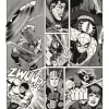 Komar Vinyl-Fototapete Marvel Classic Comic 212 cm x 250 cm Schwarz - Weiß