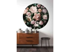 Komar Vlies Fototapete Flower Couture Selbstklebend Ø 125 cm* Fototapeten