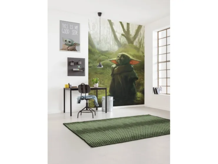 Komar Vliesfototapete Mandalorian Grogu Acrylic 200 cm x 280 cm
