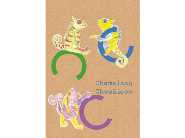 Komar Wandbild ABC Animal C 50 x 70 cm* Poster