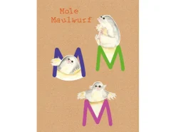Komar Wandbild ABC Animal M 40 x 50 cm* Poster