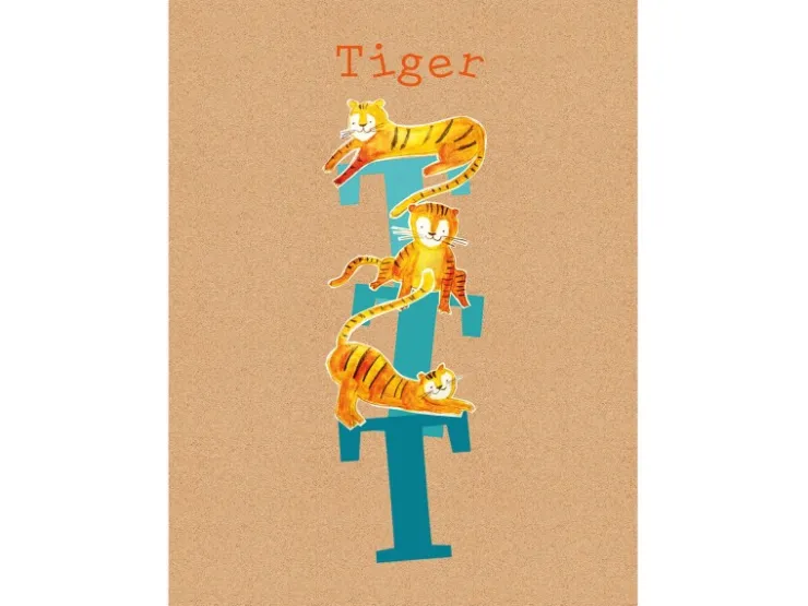 Komar Wandbild ABC Animal T 40 x 50 cm* Poster