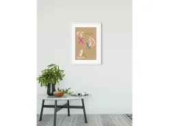 Komar Wandbild ABC Animal X 50 x 70 cm