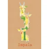 Komar Wandbild ABC Animal I 50 x 70 cm* Poster