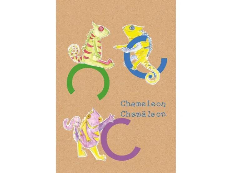 Komar Wandbild ABC Animal C 30 x 40 cm* Poster