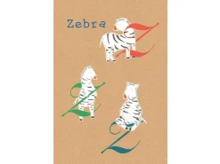 Komar Wandbild ABC Animal Z 30 x 40 cm* Poster