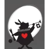 Komar Wandbild Alice Rabbit 30 x 40 cm* Poster