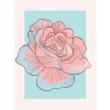 Komar Wandbild Cinderella Rose 50 x 70 cm