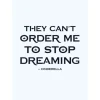 Komar Wandbild Cinderella Quote 30 x 40 cm