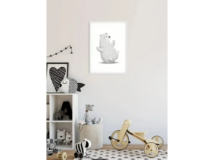 Komar Wandbild Cute Animal Polar Bear 30 x 40 cm