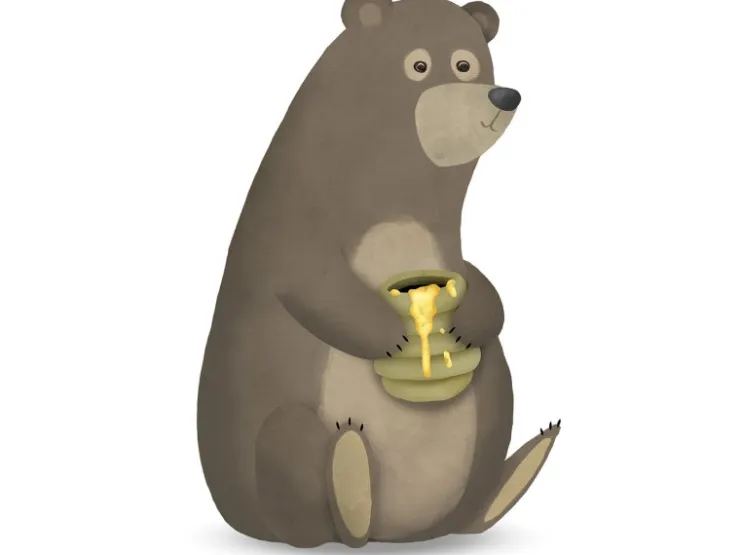 Komar Wandbild Cute Bear 50 x 70 cm* Bilder