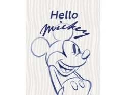 Komar Wandbild Disney Mickey Mouse Hello 30 cm x 40 cm Blau