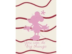 Komar Wandbild Disney Minnie Mouse You Can Do Big Things 50 cm x 70 cm Rosa* Poster
