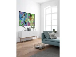 Komar Wandbild Disney Princess Tiana in Green 30 cm x 40 cm